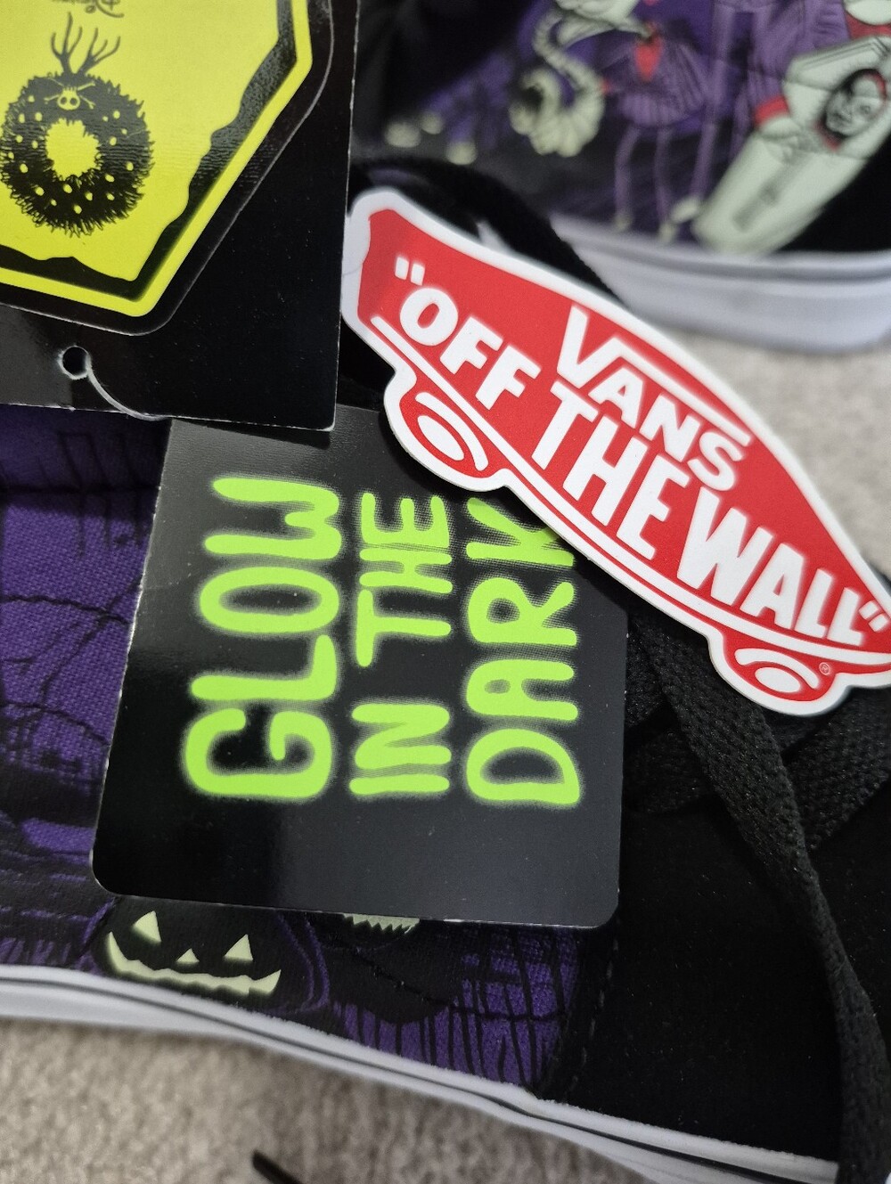 NWT Vans x Disney Sk8-Hi Jack's Lament Nightmare Before Christmas Men's 11 - Picture 7 of 14